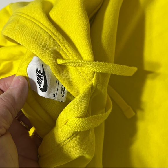 Nike Vibrant Yellow Hoodie Medium - Picture 3 of 5